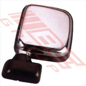 MIRROR - DOOR MOUNTED - R/H - CHROME - TOYOTA HILUX 2WD/4WD 1999-01 8127016-2G