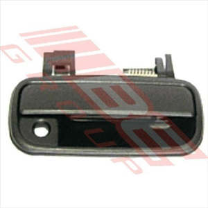 Body Parts Doors Mirrors: DOOR HANDLE - FRONT OUTER - BLACK - L/H - TOYOTA HILUX 2WD/4WD 1999-01 8127010-51