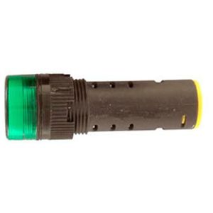 Body Parts Lights Globes: Capital Warning Light No Flash 16mm Led 24Vgreen 2B24NOFLASHGREEN