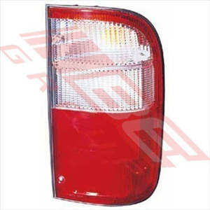 Body Parts Lights Globes: REAR LAMP - LENS - R/H - TOYOTA HILUX 2WD/4WD 1999-01 8127098-44