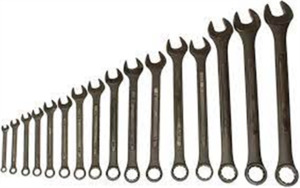 Body Parts Nuts Bolts: SAE COMBINATION WRENCH SET 16PC 13005