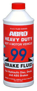 Brakes Brake Fuilds Reservoir: ABRO Dot 4 Brake Fluid - 485mL BF99416