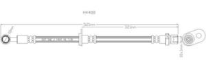 Brakes Brake Hose: Brake Hose PHD718