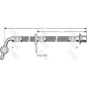 Brake Hose PHD496