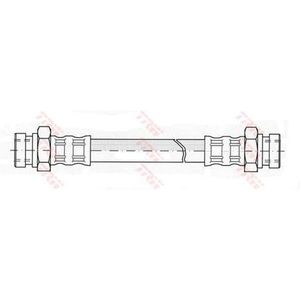 Brakes Brake Hose: Brake Hose PHD333