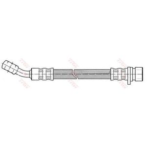 Brake Hose Rear PHD321