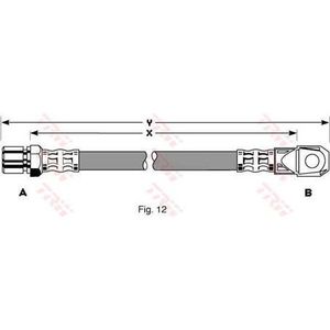 Brakes Brake Hose: Brake Hose PHD105