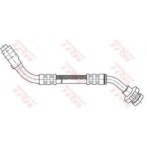 Brake Hose Front Left PHC274