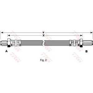 Brakes Brake Hose: Brake Hose PHC215