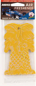 ABRO Air Freshener Card Vanilla AF457VA