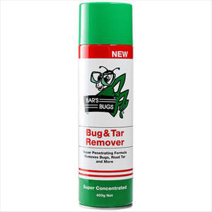 Car Care Exterior Trim Tyre Care: BARS BUGS BUG & TAR REMOVER 400G BB BNT