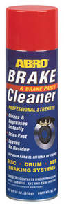 Car Care Exterior Trim Tyre Care: ABRO Brake & Brake Parts Cleaner - 510g BC780