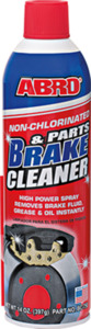 Car Care Exterior Trim Tyre Care: ABRO Brake & Brake Parts Cleaner - 397g BC750
