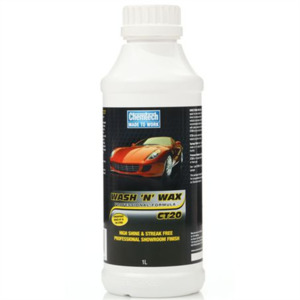Car Care Glass Cleaning Conditioning: CT20 Wash & Wax 1Ltr CT20-1L CT201L