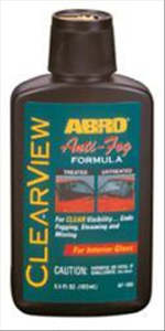 Car Care Glass Cleaning Conditioning: ABRO CLEAR VIEW ANTI FOG AF190-2
