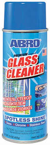 ABRO GLASS CLEANER AEROSOL SPRAY GC290