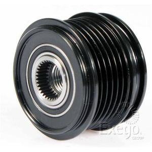 Alternators: Nuline Overrunning Alternator Pulley 6 Groove Shaft Diameter 17mm 33T Spline OD:59mm PLX087