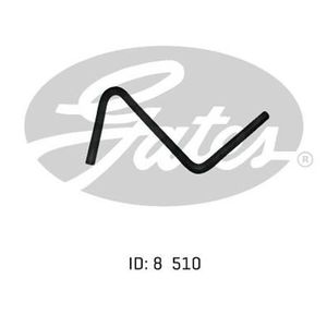 Airconditioning Heating Heater Hoses: GATES HEATER HOSE 01-0002