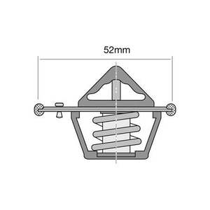 Tridon High Flow Thermostat 52mm - 89 Degrees C TT445-192