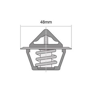 Tridon Thermostat 48mm - 89 Degrees C TT4-192