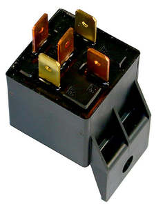 Relays: Relay 24V 30A Resistor Twin Contact / Output - 23-403
