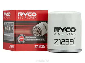 Filters Oil 1: RYCO SPIN ON OIL FILTER - Z1239