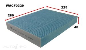 Cabin Air Filters: WESFIL CABIN FILTER RCA460M RANGER AMAROK EVEREST - WACF0329