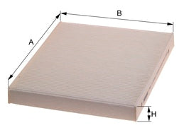 Cabin Air Filters: CAB FILTER RCA112P E1910LI