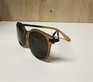 Sunglasses: Tinkup Sunnies Vintage matte brown frame brown lens