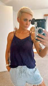 20 Tops: Embroidered detail layer top