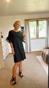 40 Summer Dresses: Mesh flounce sleeve tunic dress