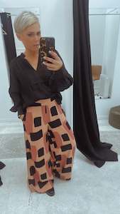 So Instyle Koko print wide leg pants