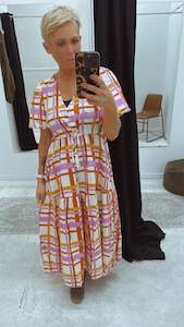 All Dresses Jumpsuits: So Instyle Olga Print Selma tier dress