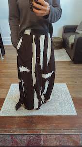 All Shorts: Abstract print maxi skirt