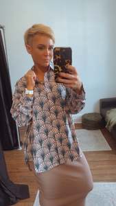 Tops: So Instyle Akino print shirt