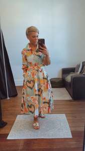 All Dresses Jumpsuits: So Instyle Cotton Quirky Art Print shirt dress