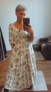 So Instyle Filigree dress green