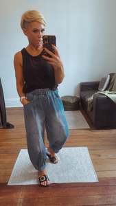 All Pants: Baggy Slant Pocket 9/10ths jeans