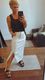 So Instyle Cotton Drill Split ALine Skirt