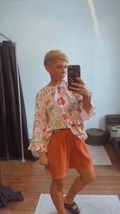 So Instyle Palm Tree Fill Top