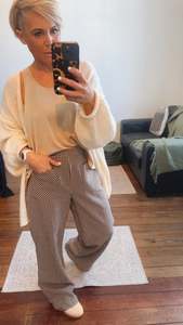 All Pants: Mocha Gingham Pocket Pants