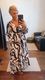 Brush Painting Tier Selma Maxi Dress Pink