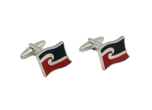 Silver Cufflinks - Boxed - TINO RANGATIRATANGA