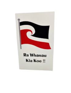 Whanau Greeting Card with Envelope - TINO RANGATIRATANGA