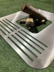 Fire Bowls: Square Cooktop - For Eden Firepit