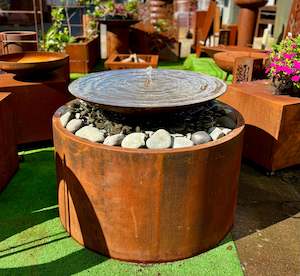 Garden Features: The Grand Estella Corten Water Feature