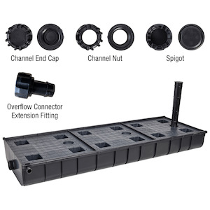 Sub-Irrigation Channel – Basic Kit by Wicking Beds NZ