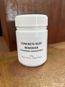 Corten Rust Remover for Concrete
