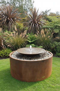 The Super Estella Corten Water Feature