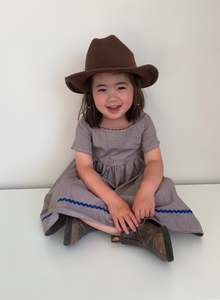 Girls Square Neck Dress